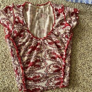 Worn once free people shirt